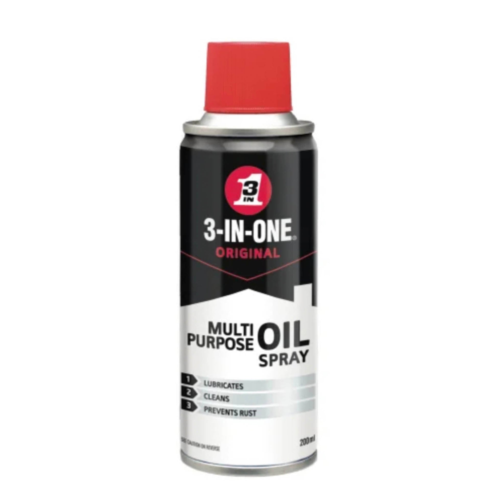 3 In One Multi Purpose Spray Oil Can 200ml - Transtools Online
