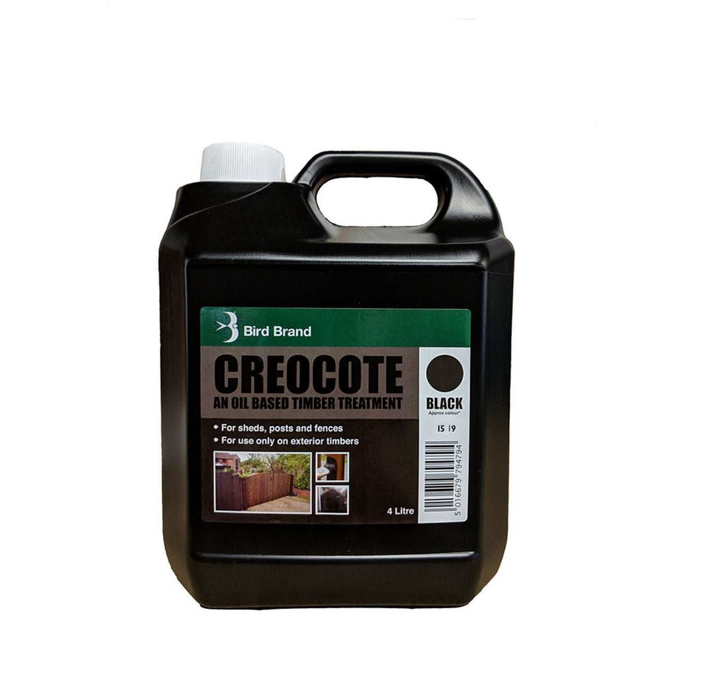 Bird Brand Creocote Black - 4 Litre