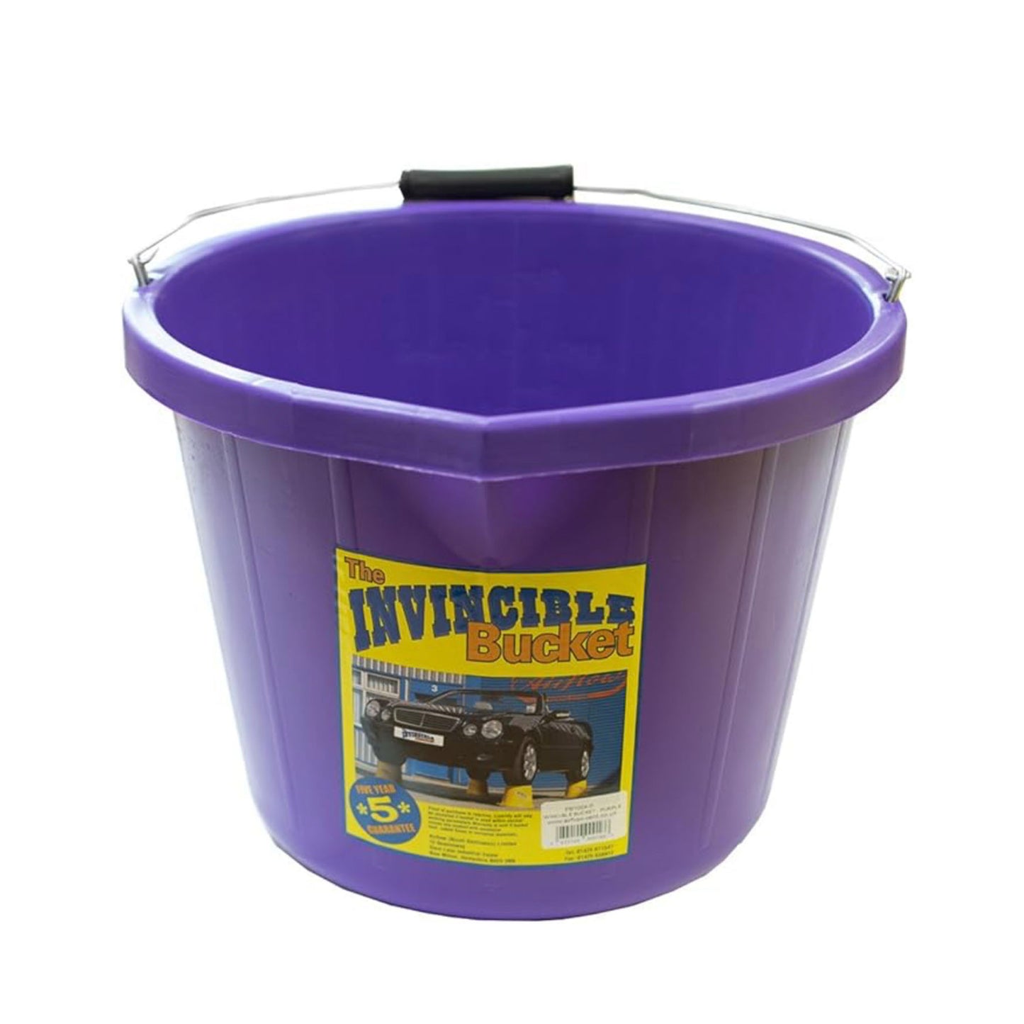 Invincible Builders Bucket Purple - 3 Gallon