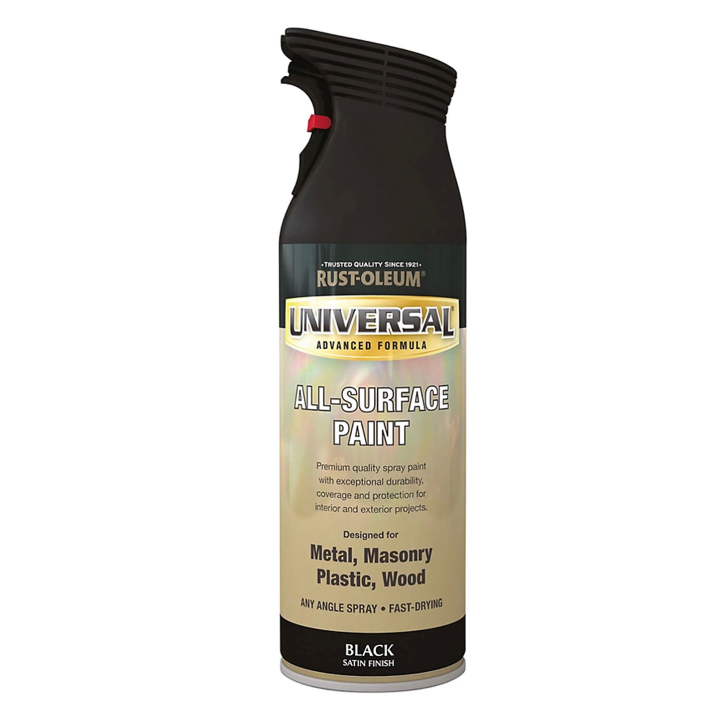 Rust-Oleum Universal Spray Paint Satin Black - 400ml