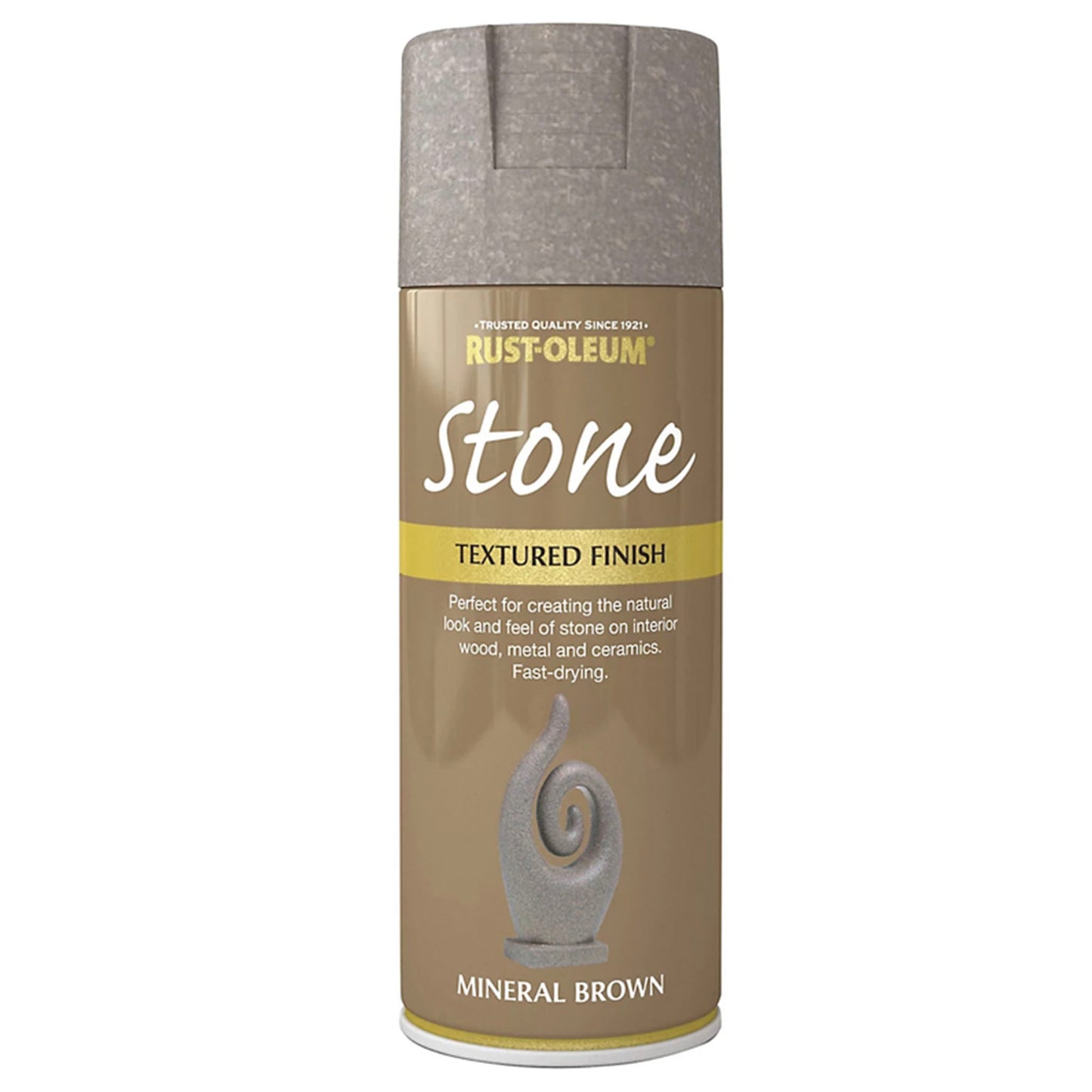 Rust-Oleum Textured Spray Paint Mineral Brown - 400ml