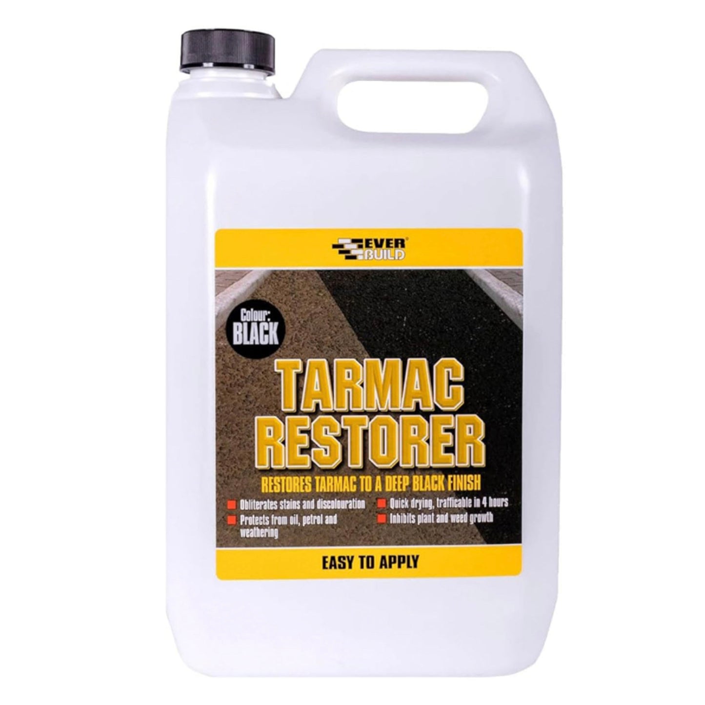 Everbuild Tarmac Restorer Black - 5 Litre