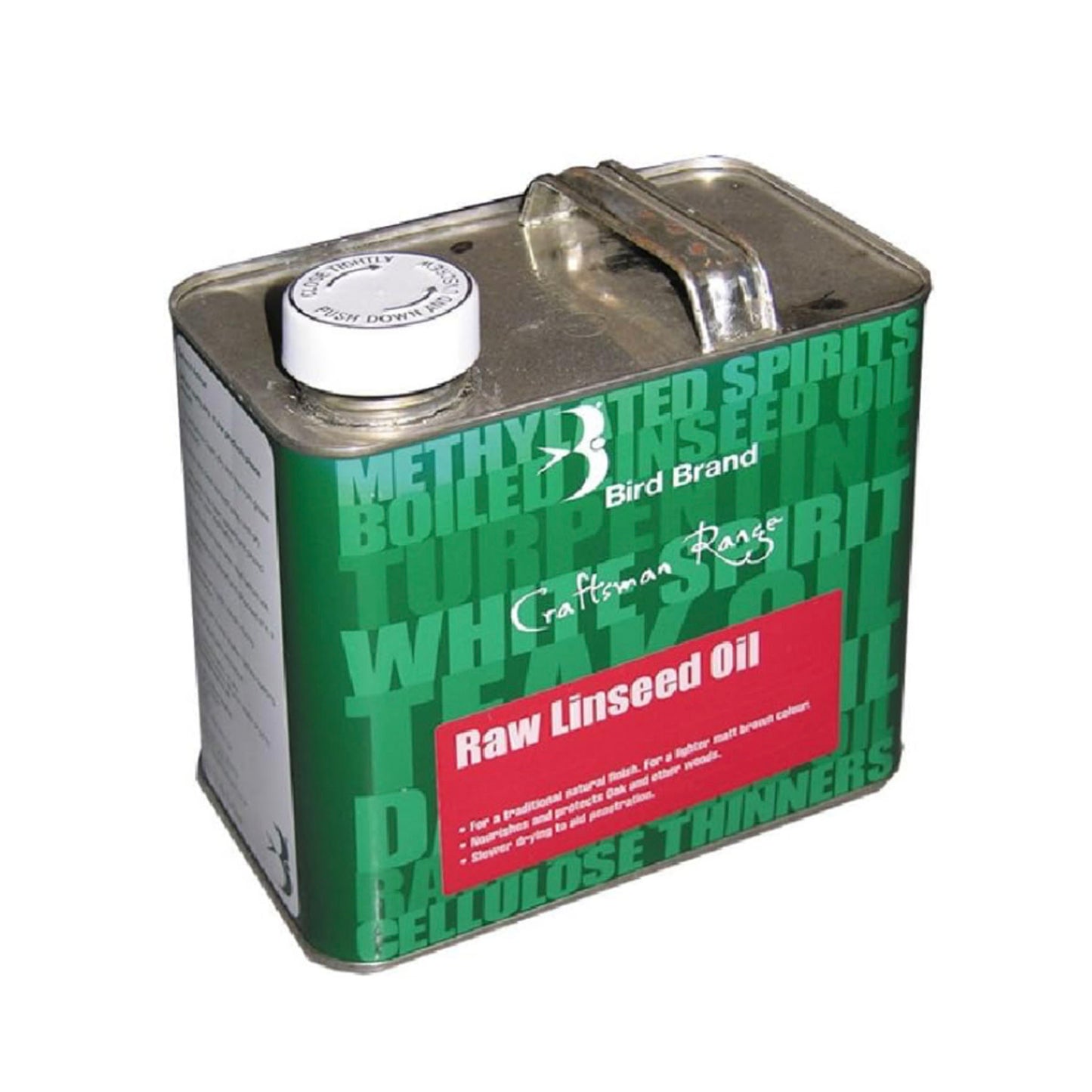 Bird Brand Raw Linseed Oil - 5 Litre