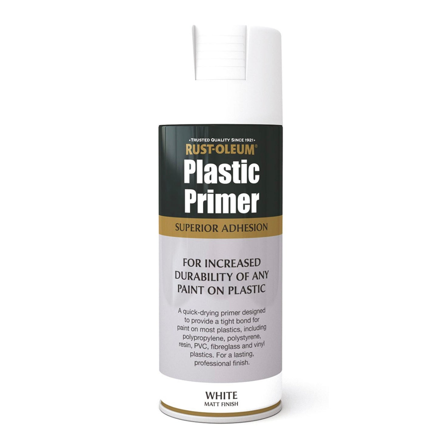 Rust-Oleum Plastic Primer White Matt - 400ml