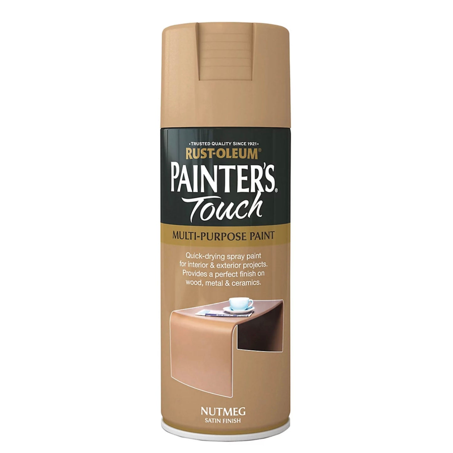 Rust-Oleum Painters Touch Multi-Purpose Spray Paint Nutmeg - 400ml