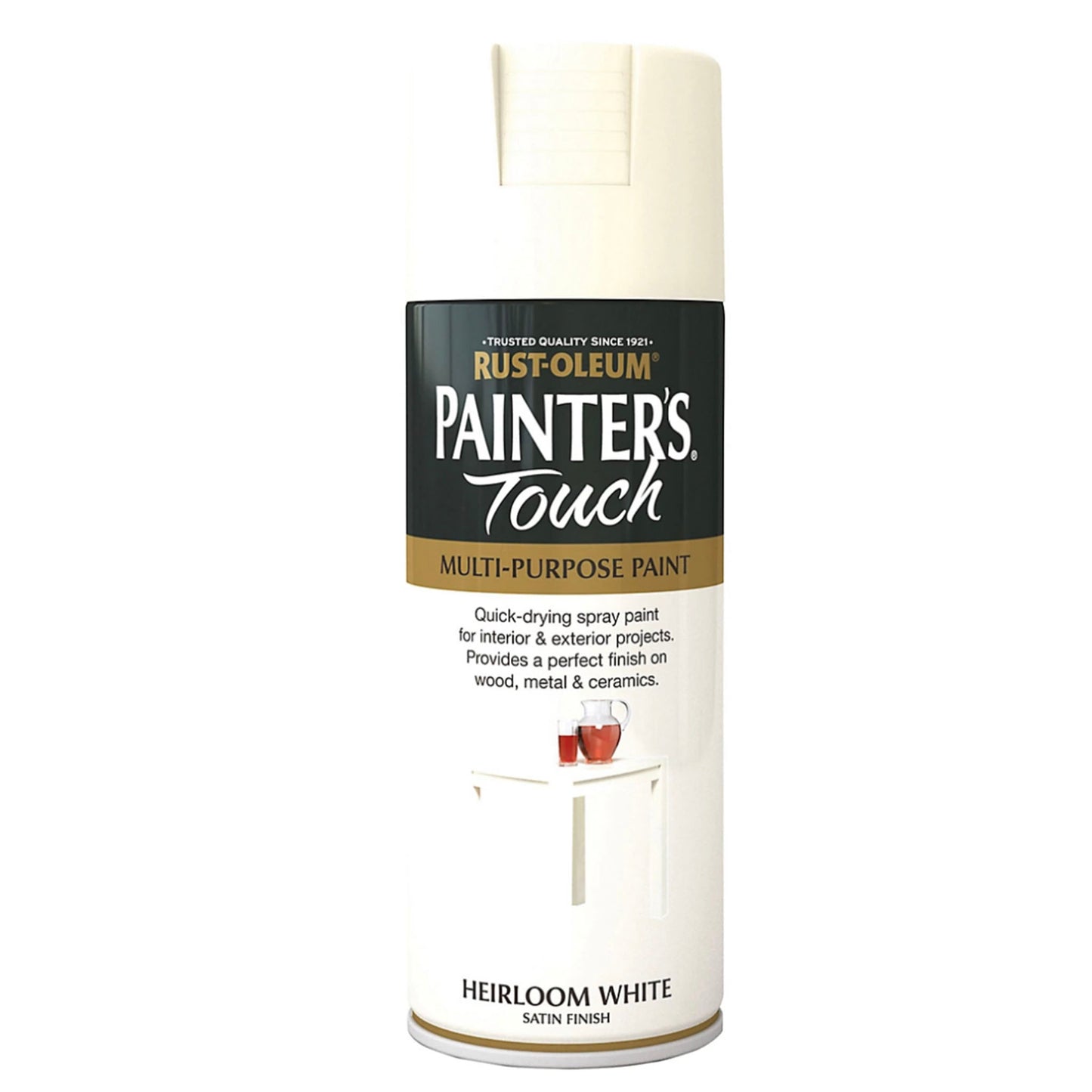Rust-Oleum Painters Touch Multi-Purpose Spray Paint Heirloom White - 400ml
