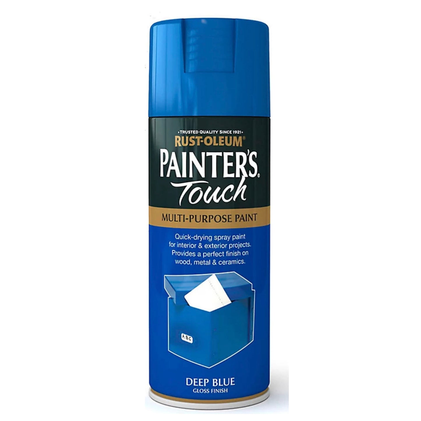 Rust-Oleum Painters Touch Multi-Purpose Spray Paint Deep Blue - 400ml