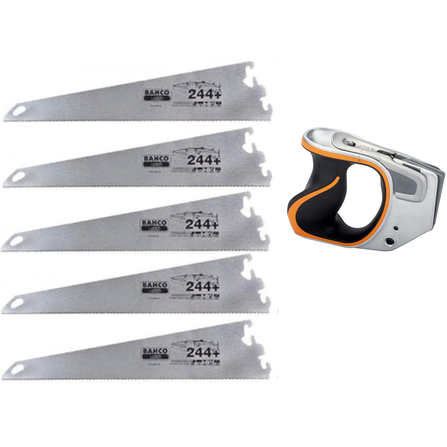Bahco Right Handed Ergo Large Handle with 5 x Blade