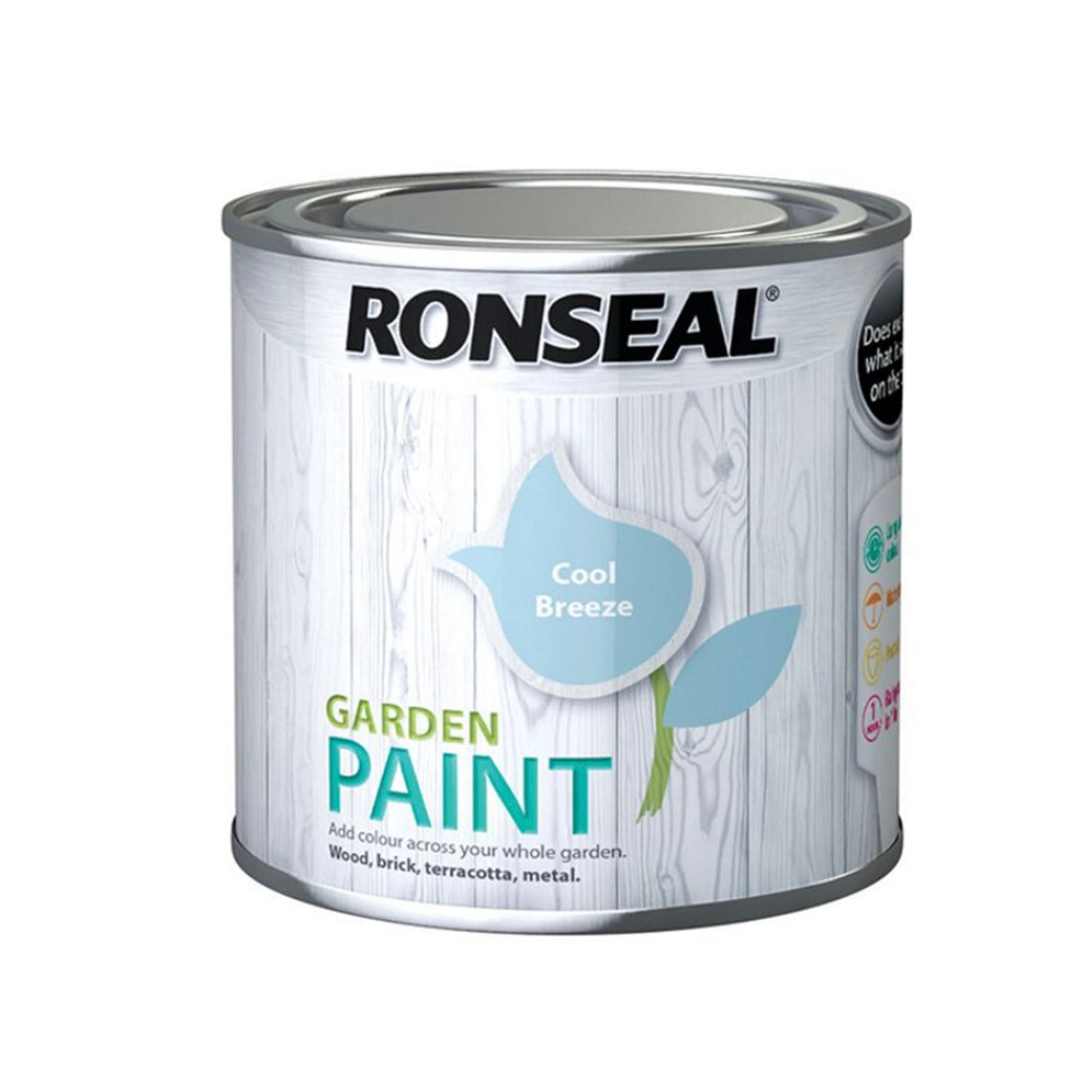 Ronseal Outdoor Garden Paint Cool Breeze - 750ml