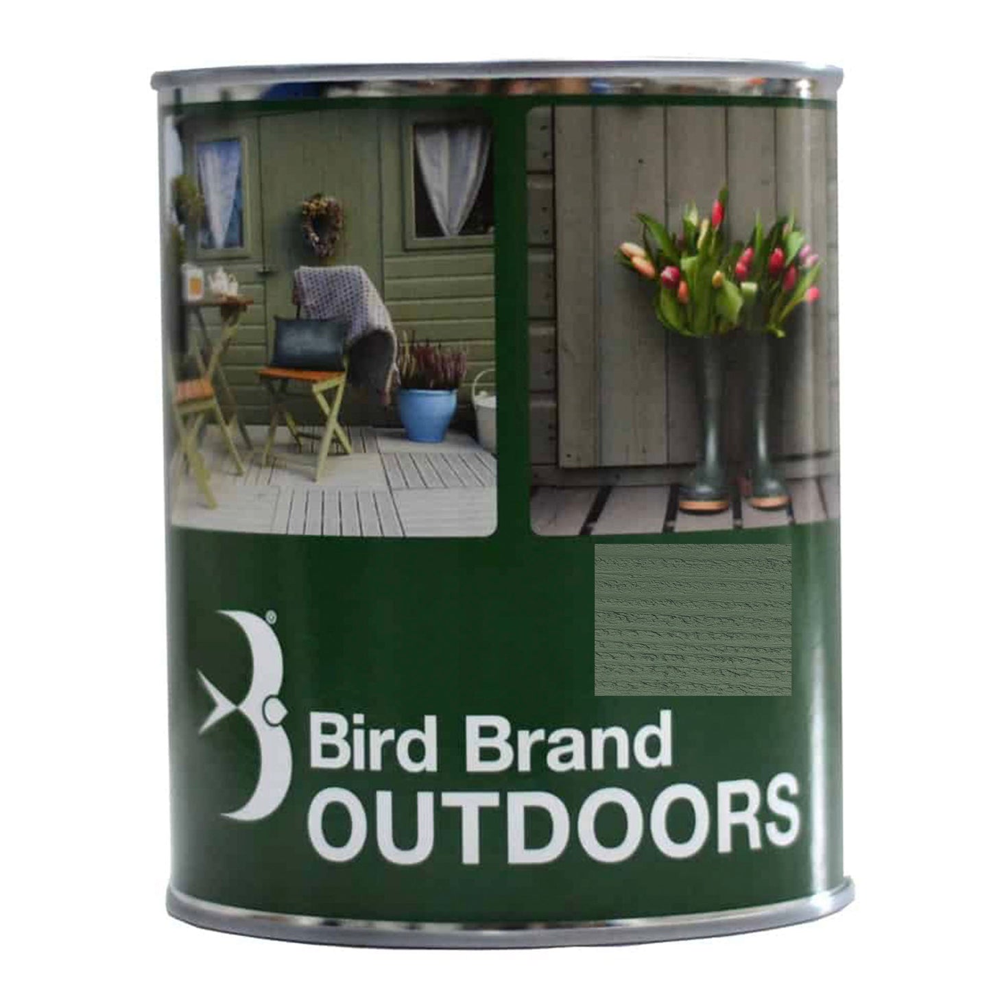 Bird Brand Outdoors Garden Paint Pampass Grass Green - 2.5 Litre