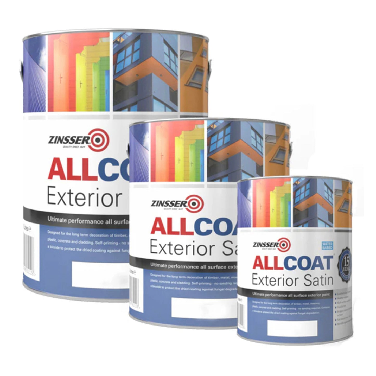 Zinsser AllCoat (Water Based) Exterior Satin Paint