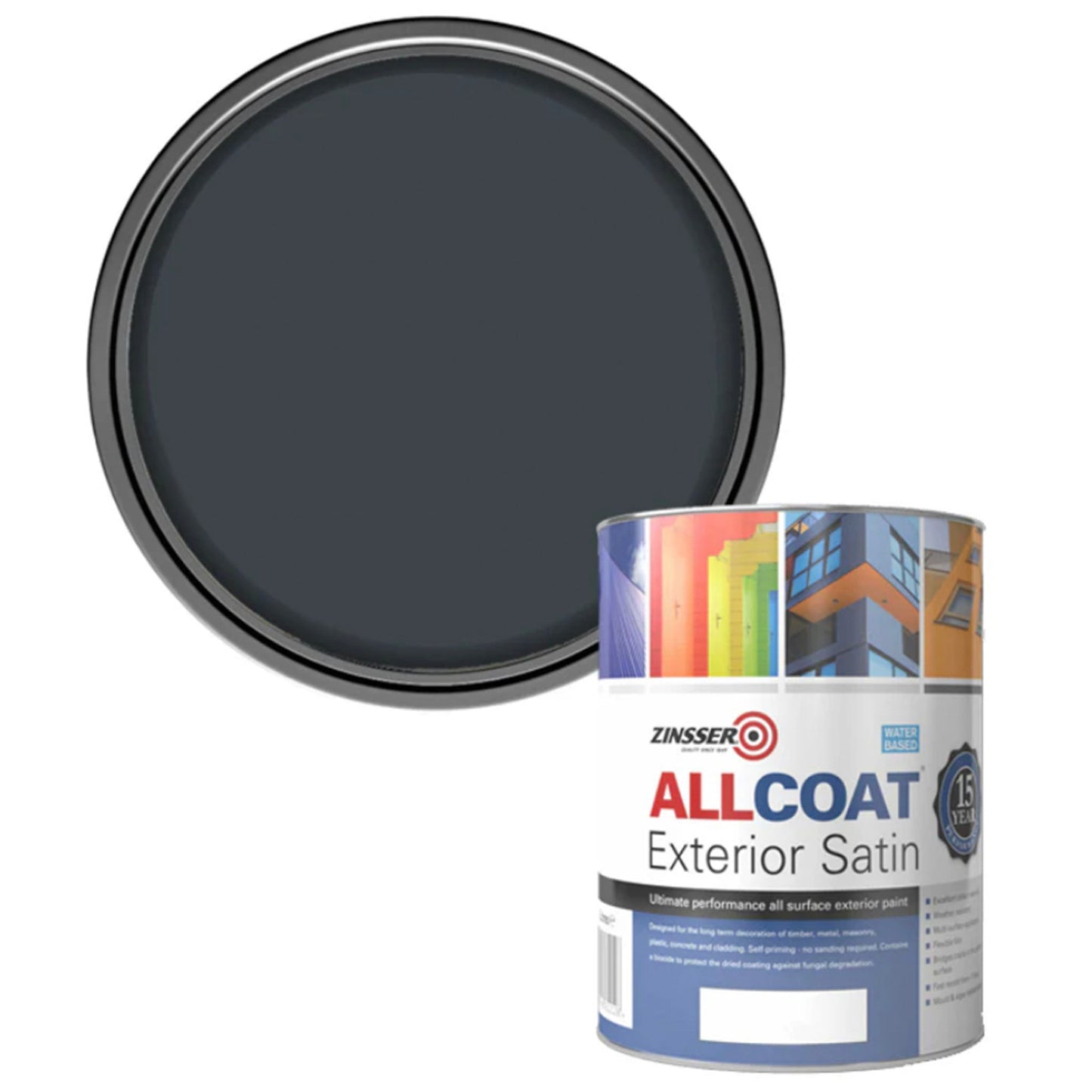 Zinsser AllCoat (Water Based) Exterior Satin Paint