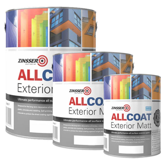 Zinsser AllCoat (Water Based) Exterior Matt Paint