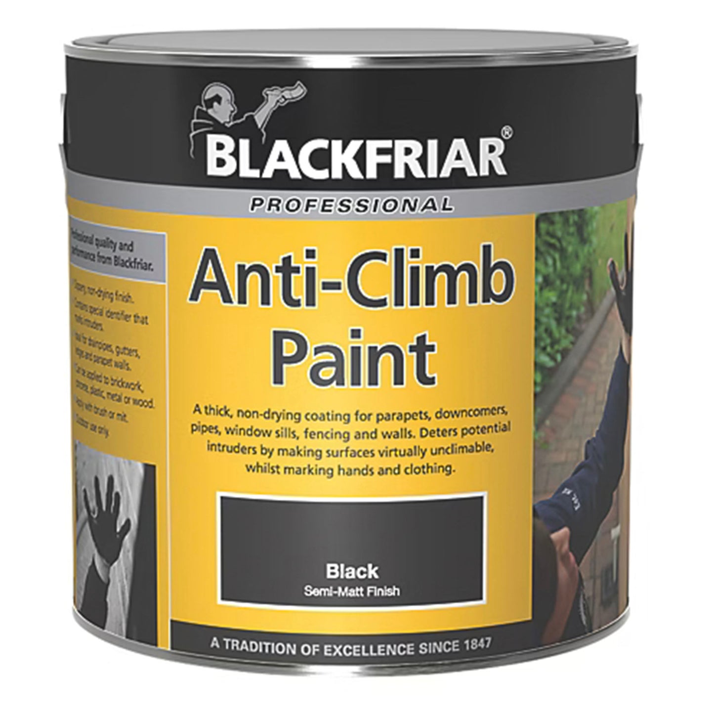 Blackfriar Anti Climb Paint - Black