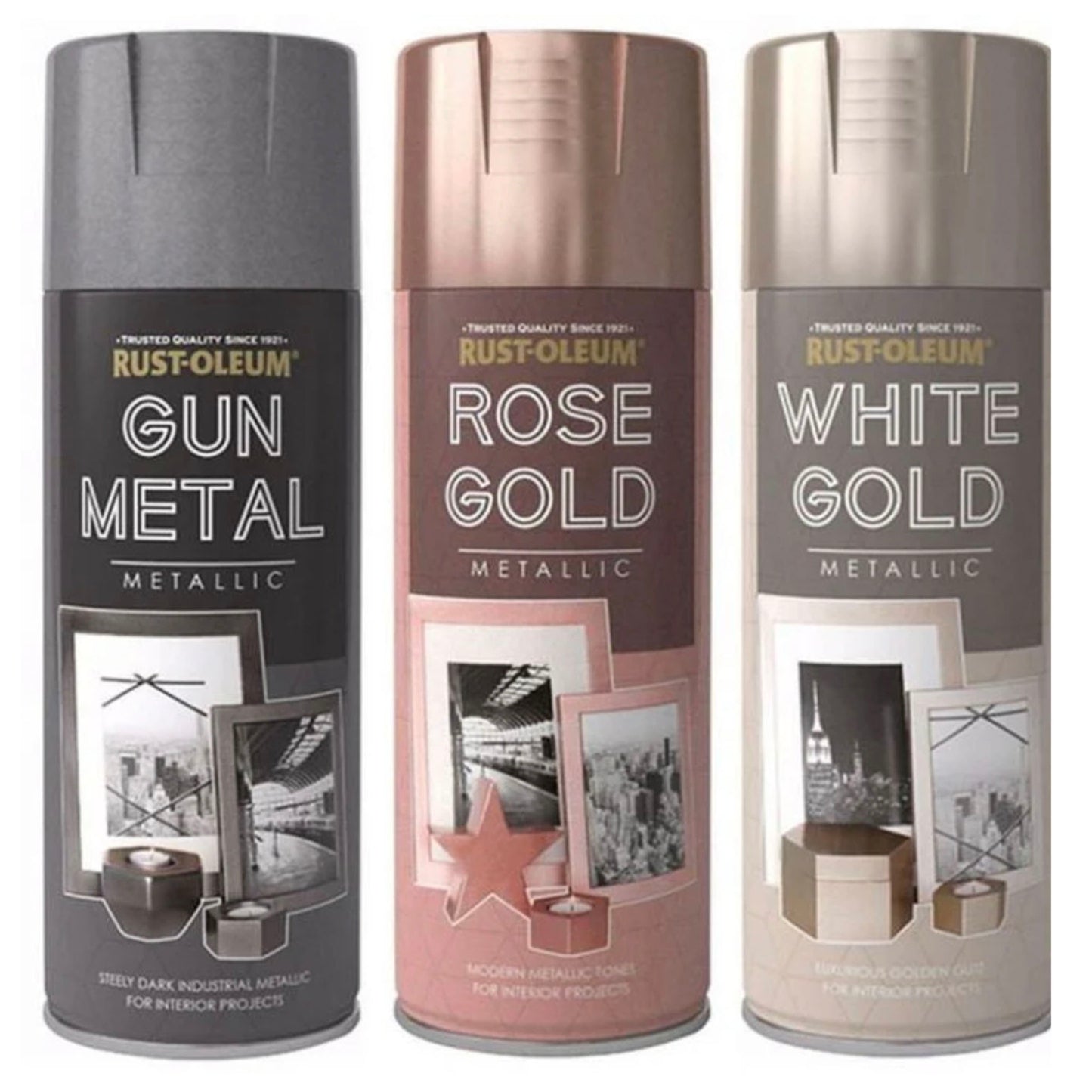 Rust-Oleum Metallic Spray Paint - 400ml