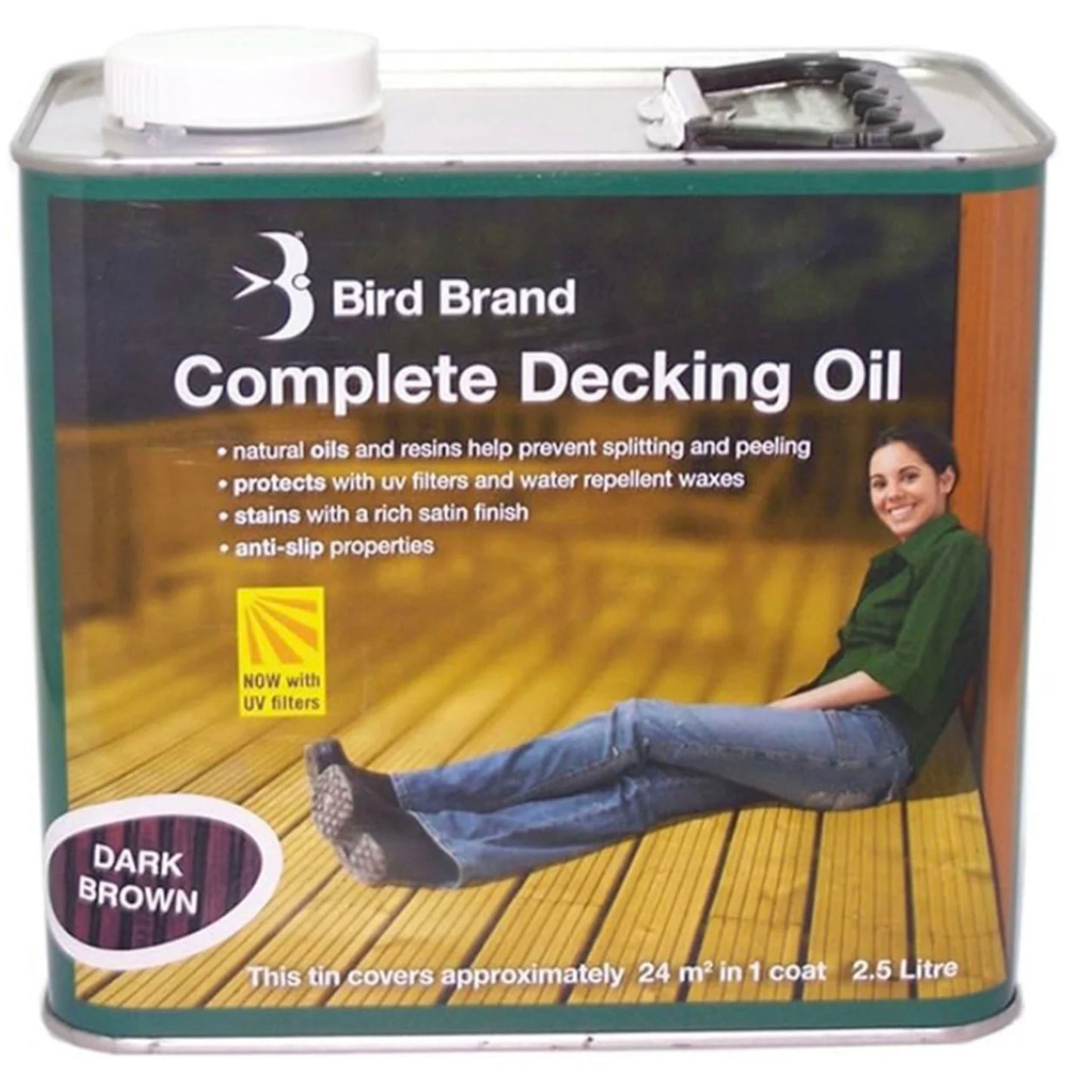 Bird Brand Complete Decking Oil - 2.5 Litre