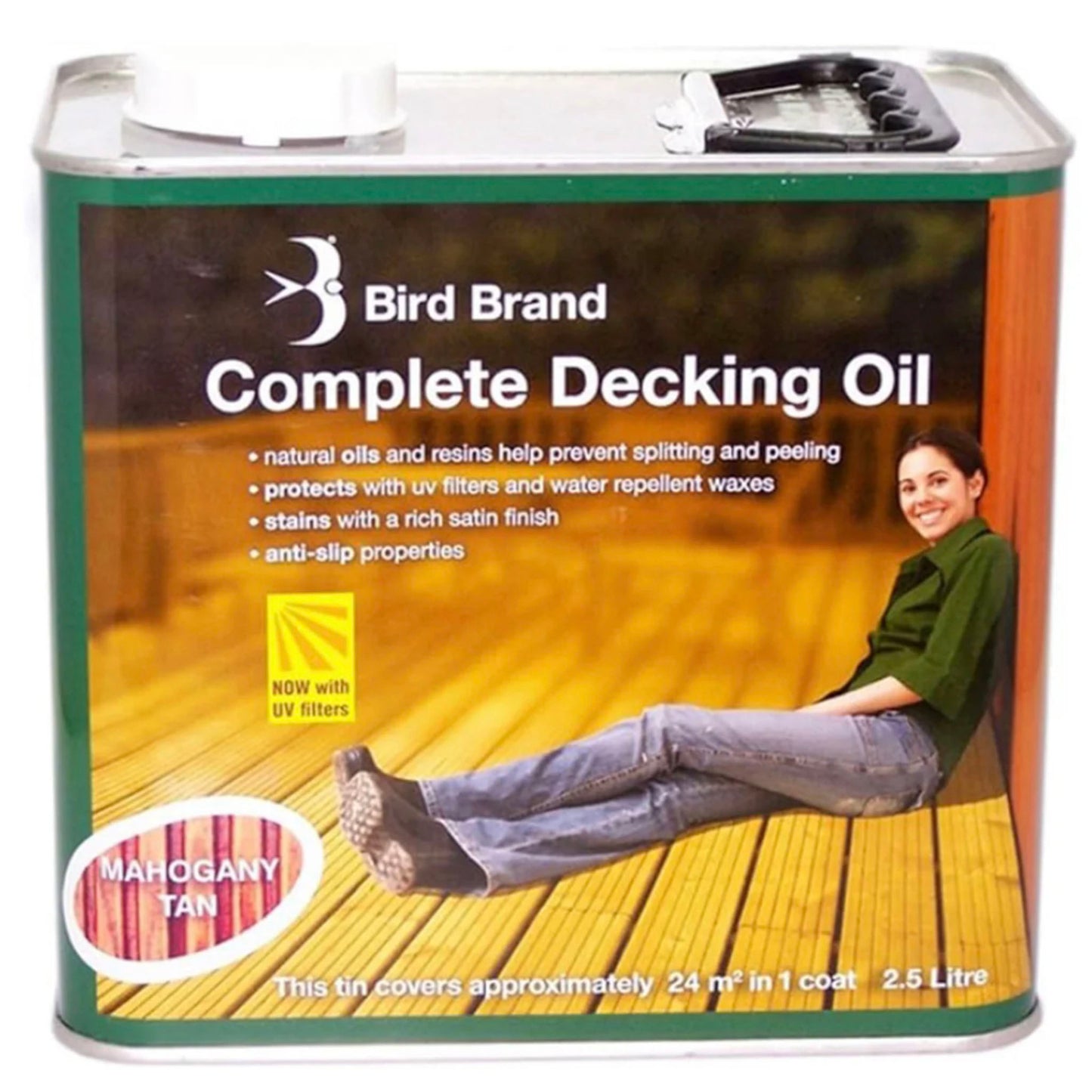 Bird Brand Complete Decking Oil - 2.5 Litre