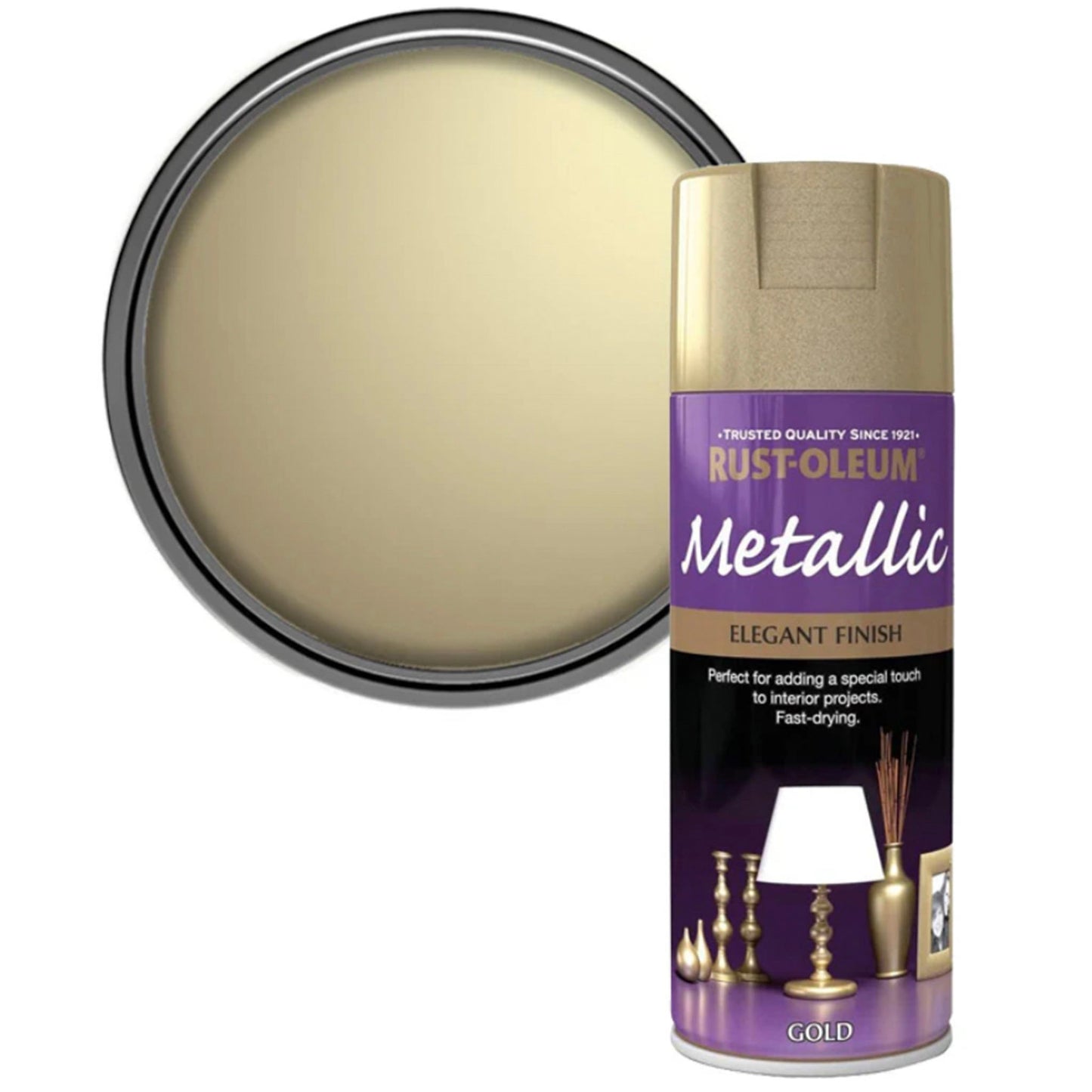 Rust-Oleum Metallic Spray Paint - 400ml