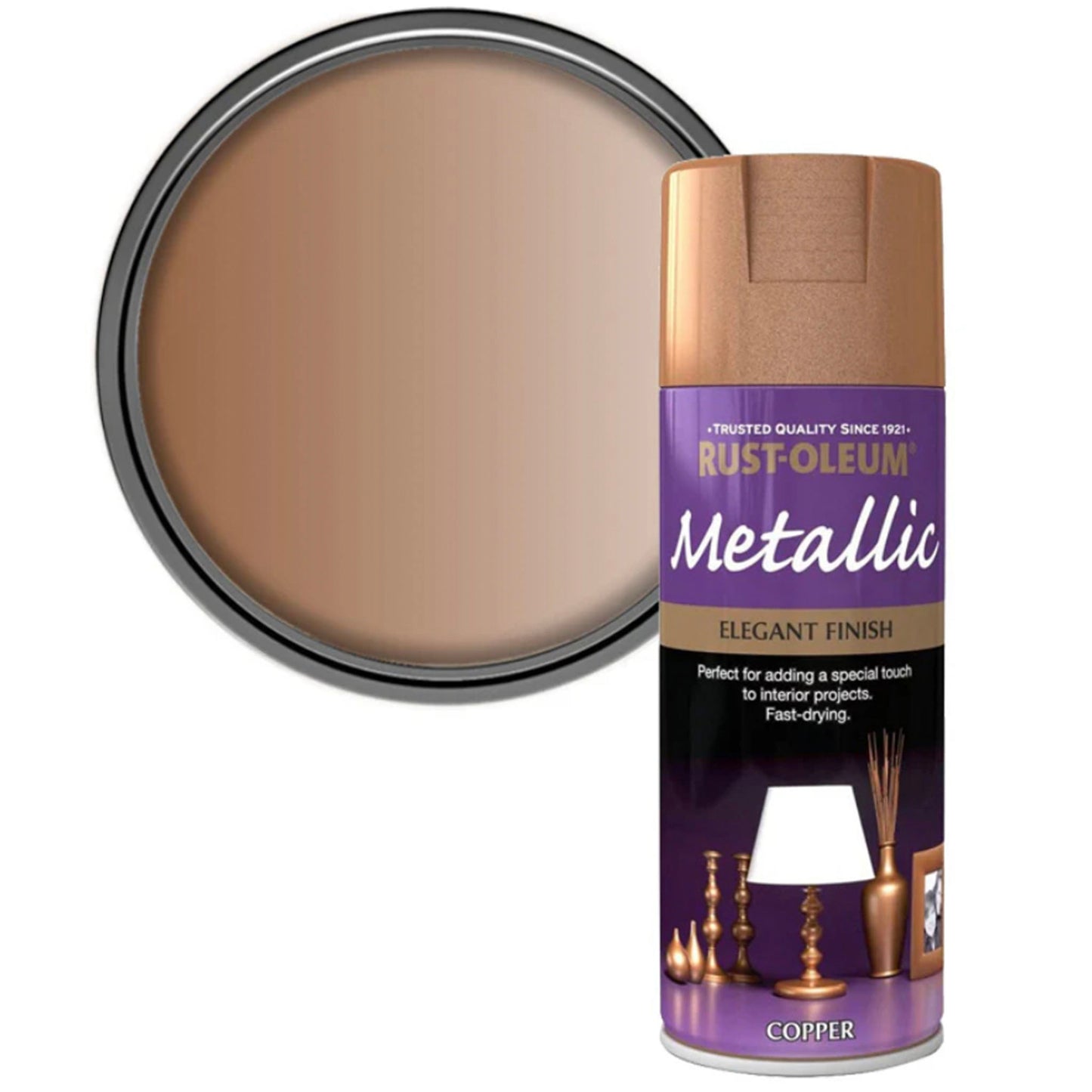 Rust-Oleum Metallic Spray Paint - 400ml