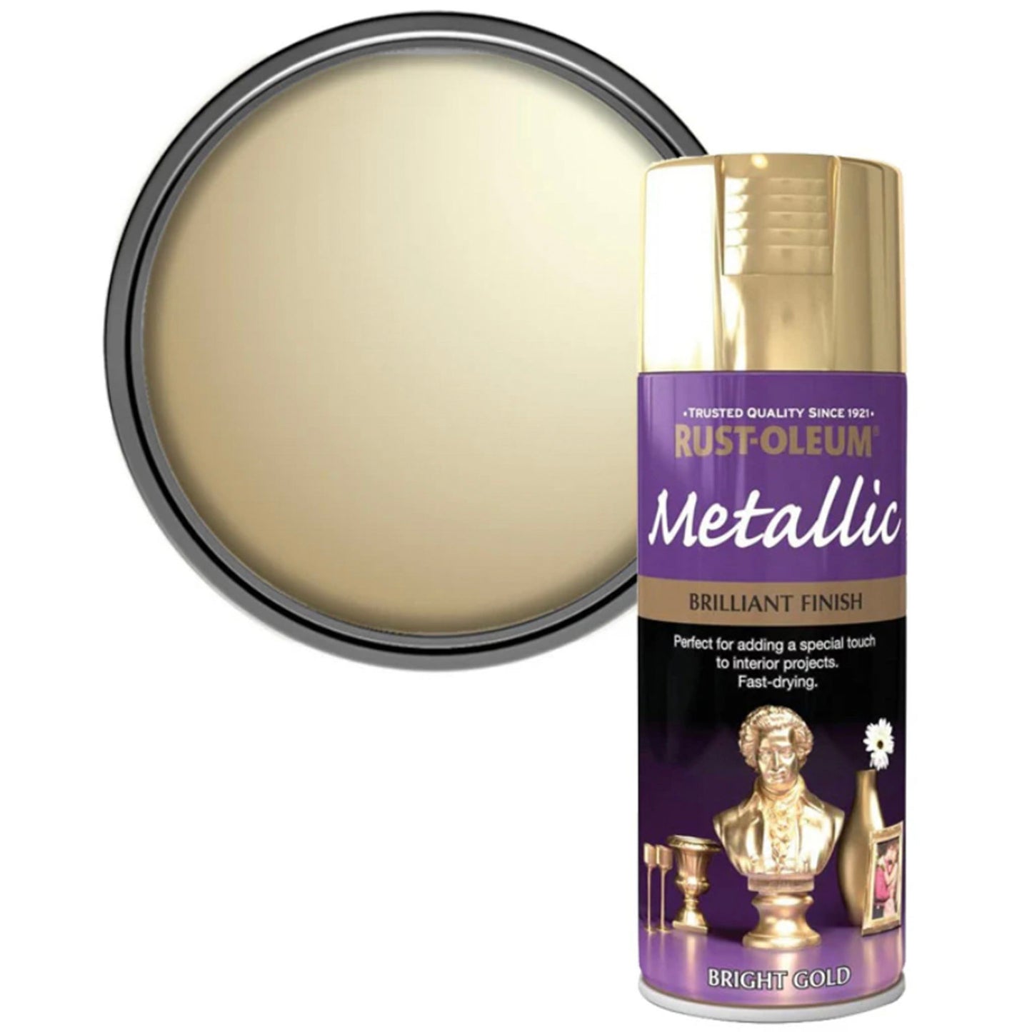 Rust-Oleum Metallic Spray Paint - 400ml