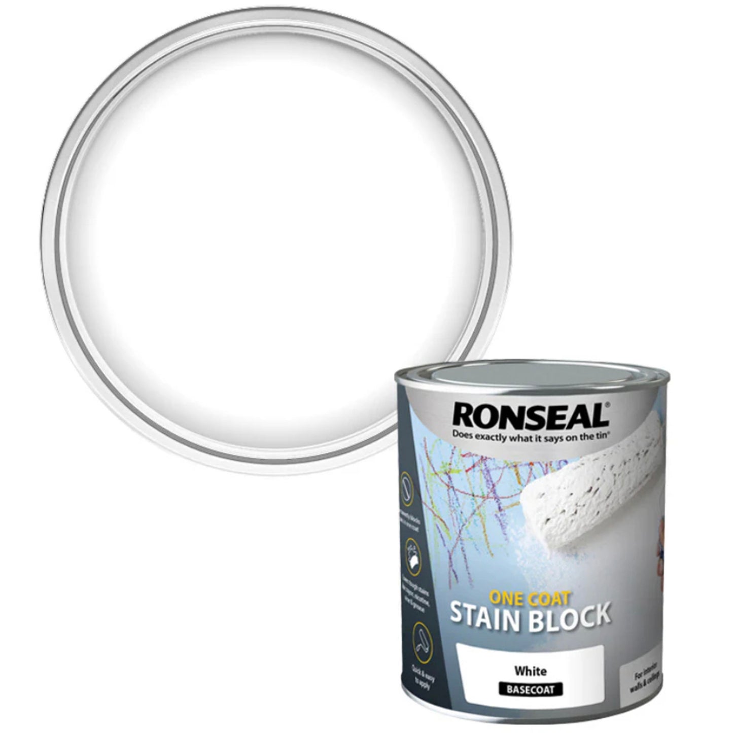 Ronseal One Coat Stain Block Paint