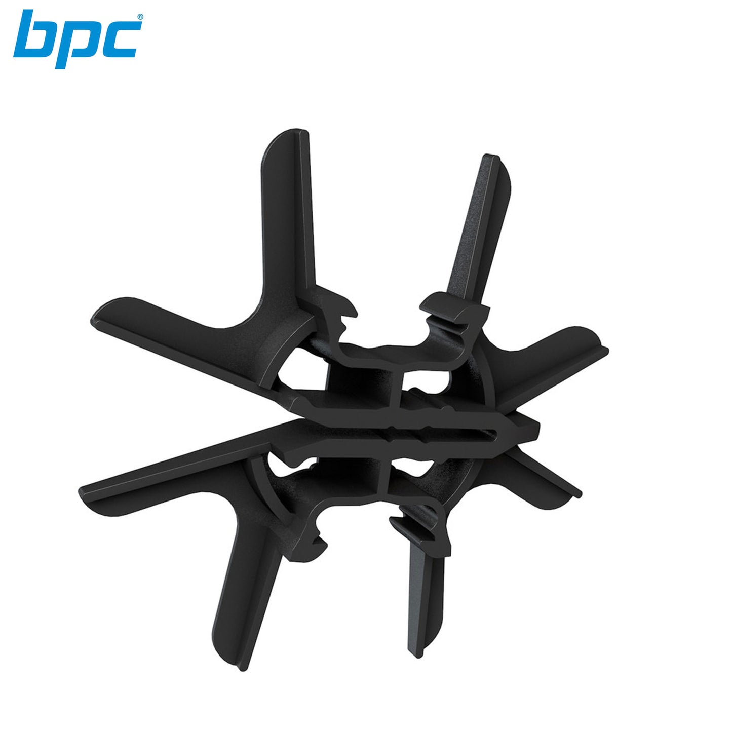 BPC Plastic Retaining Insulation Disc Clip 65mm - 250 Pack