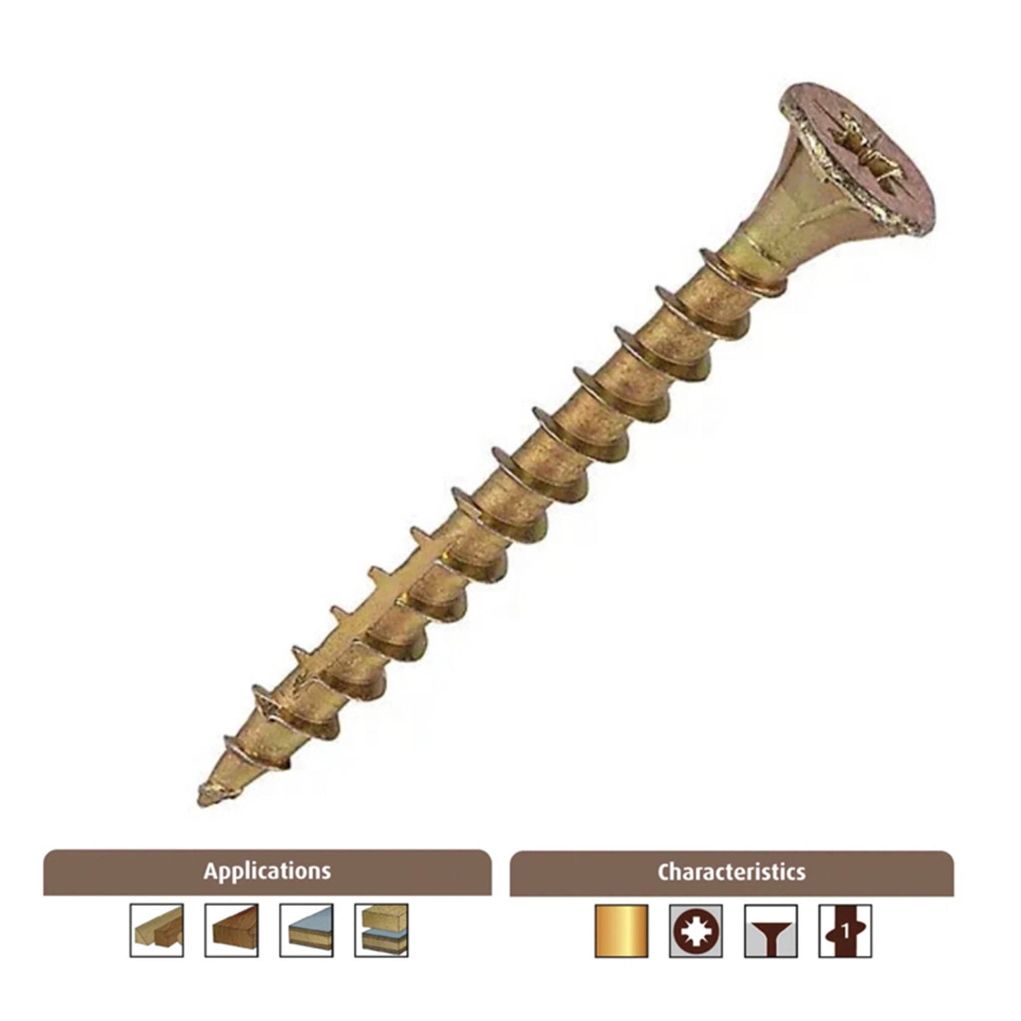 Reisser Cutter Screws 3.5mm x 25mm - 2000 Tub