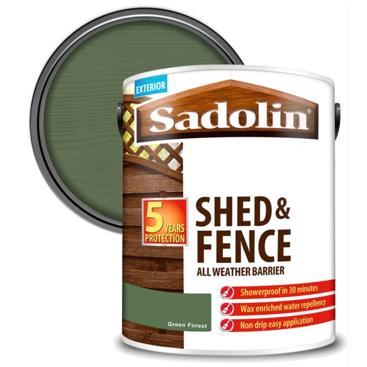 Sadolin Shed and Fence Protector All Weather Barrier - 5 Litre