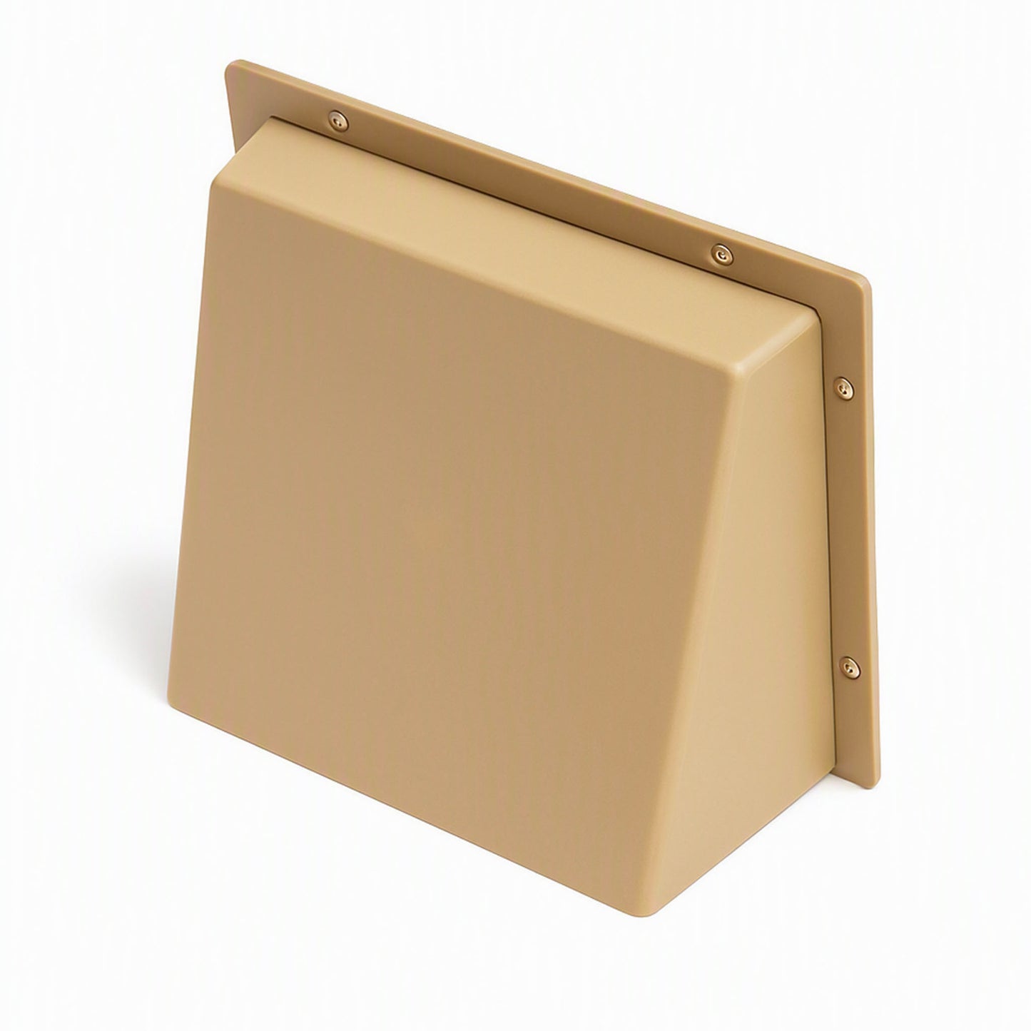 Rytons Air Brick Cowl 8.5" x 8" Surface Mounted Cover Buff/Sand