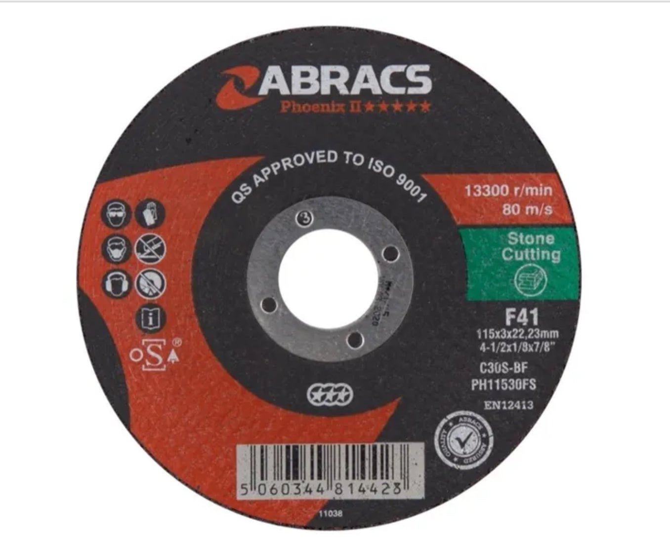 ABRACS STONE CUTTING DISC 300MM X 20MM - Transtools Online