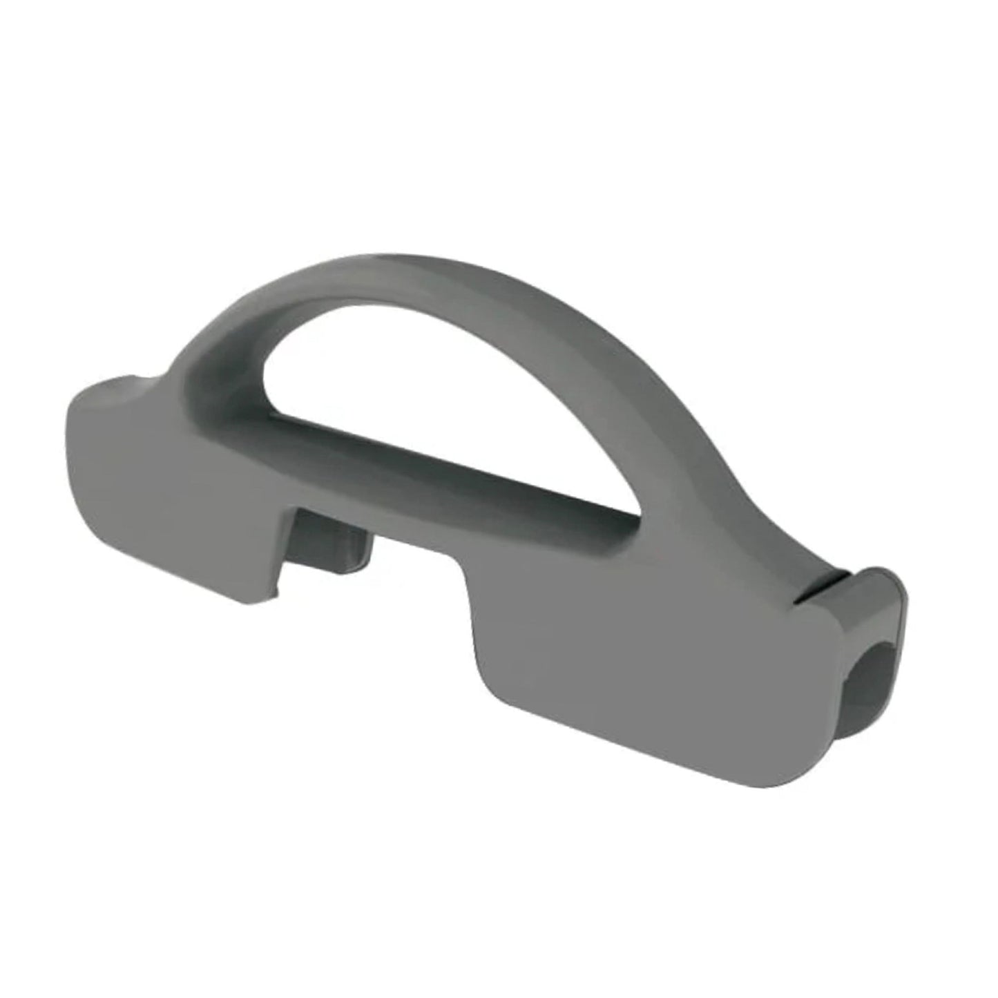 AKW Grey Shower Screen D - Latch Handle