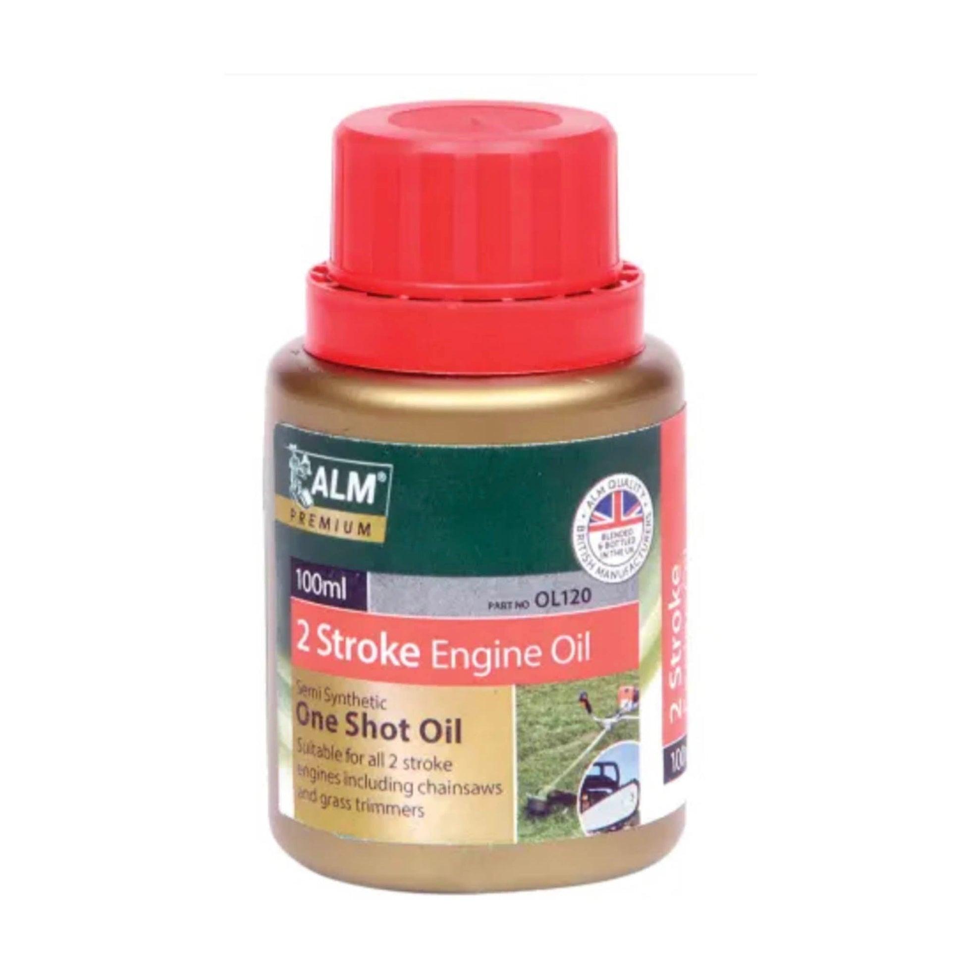 Alm 2 Stroke Oil One Shot Bottle 100ml - Transtools Online