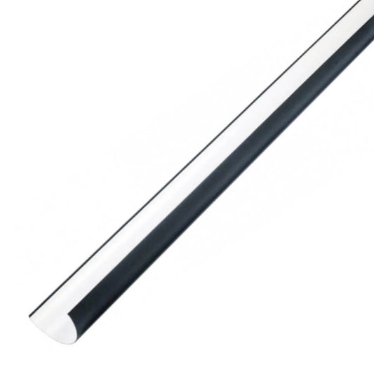 Anthracite Grey Half Round Gutter 4 Metre - Transtools Online