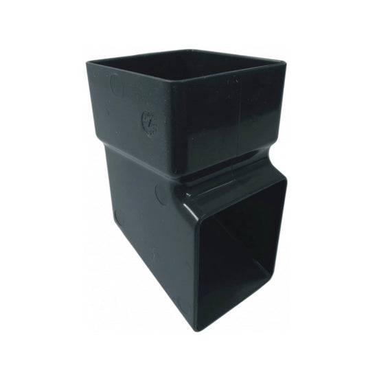 Anthracite Grey Square Downpipe Shoe - Transtools Online