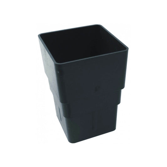 Anthracite Grey Square Downpipe Socket - Transtools Online