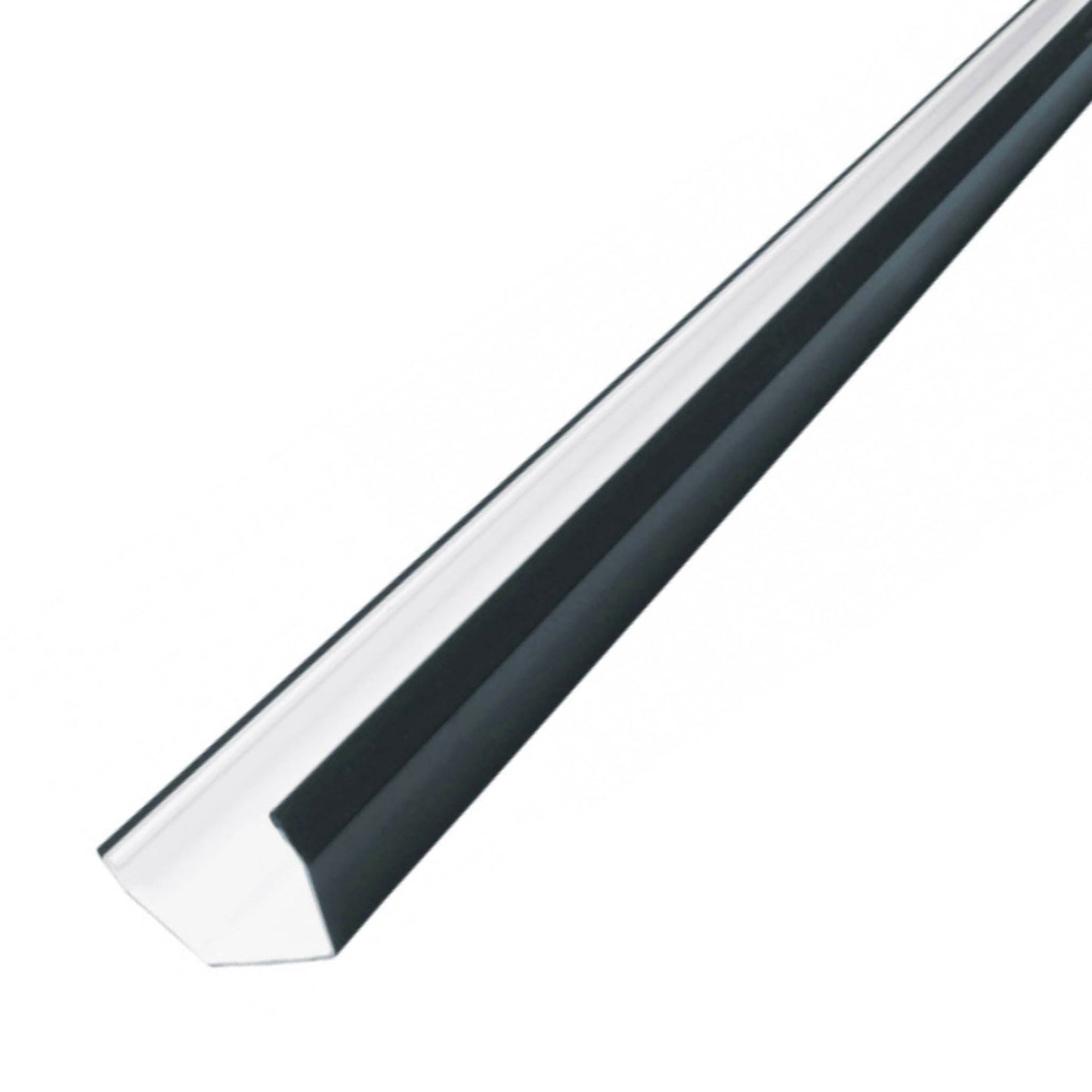 Anthracite Grey Square Gutter - 4 Metre - Transtools Online