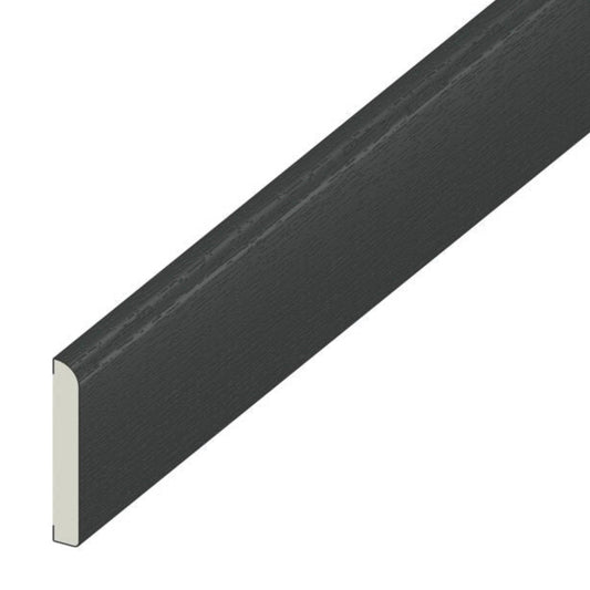 Architrave Anthracite Grey Woodgrain Trim 90mm - 5 Metre - Transtools Online
