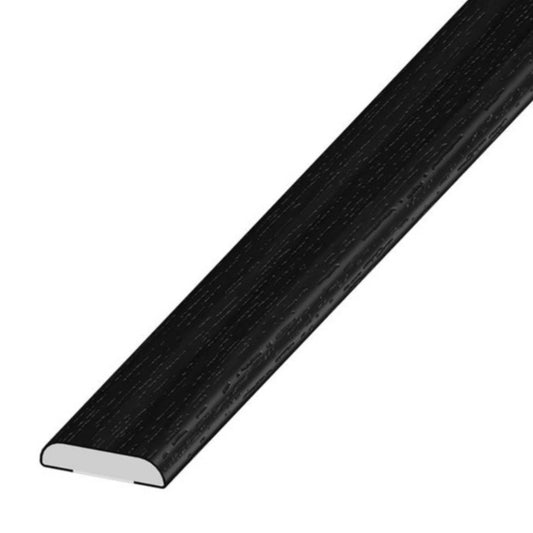 Architrave Black Ash Woodgrain D Trim 28mm - 5 Metre - Transtools Online