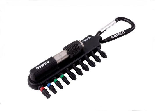 Bahco 11 Piece Heavy Duty Torsion Screwdriver Bit Set - Transtools Online