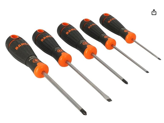 BAHCO SCREWDRIVER SET - 5 PIECE - Transtools Online