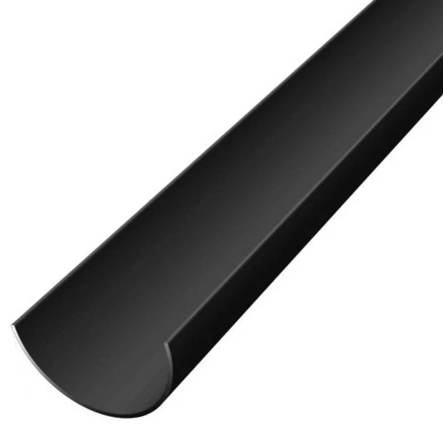 Big 6 Commercial 150mm Gutter 4 Metre Black