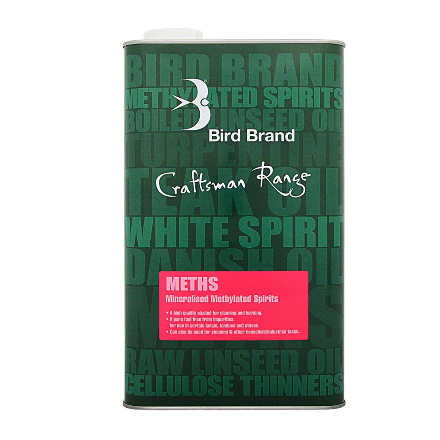 Bird Brand Methylated Spirit - 2.5 Litre - Transtools Online