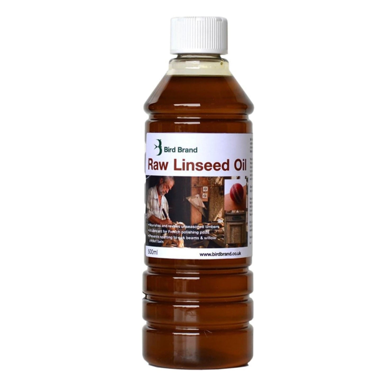 Bird Brand Raw Linseed Oil - 250ml - Transtools Online