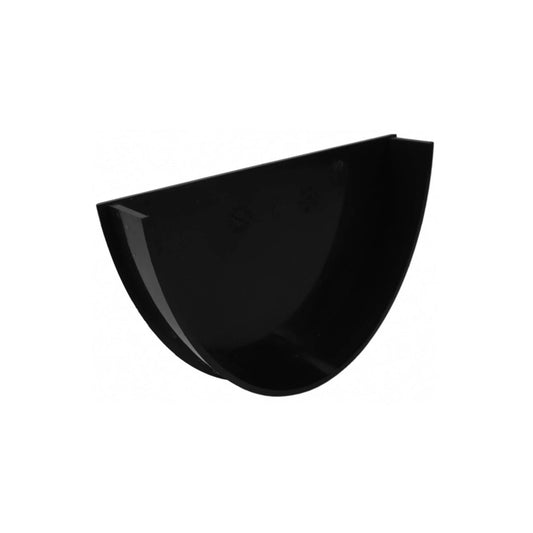 Black Deepflow Gutter Internal Stop End - Transtools Online