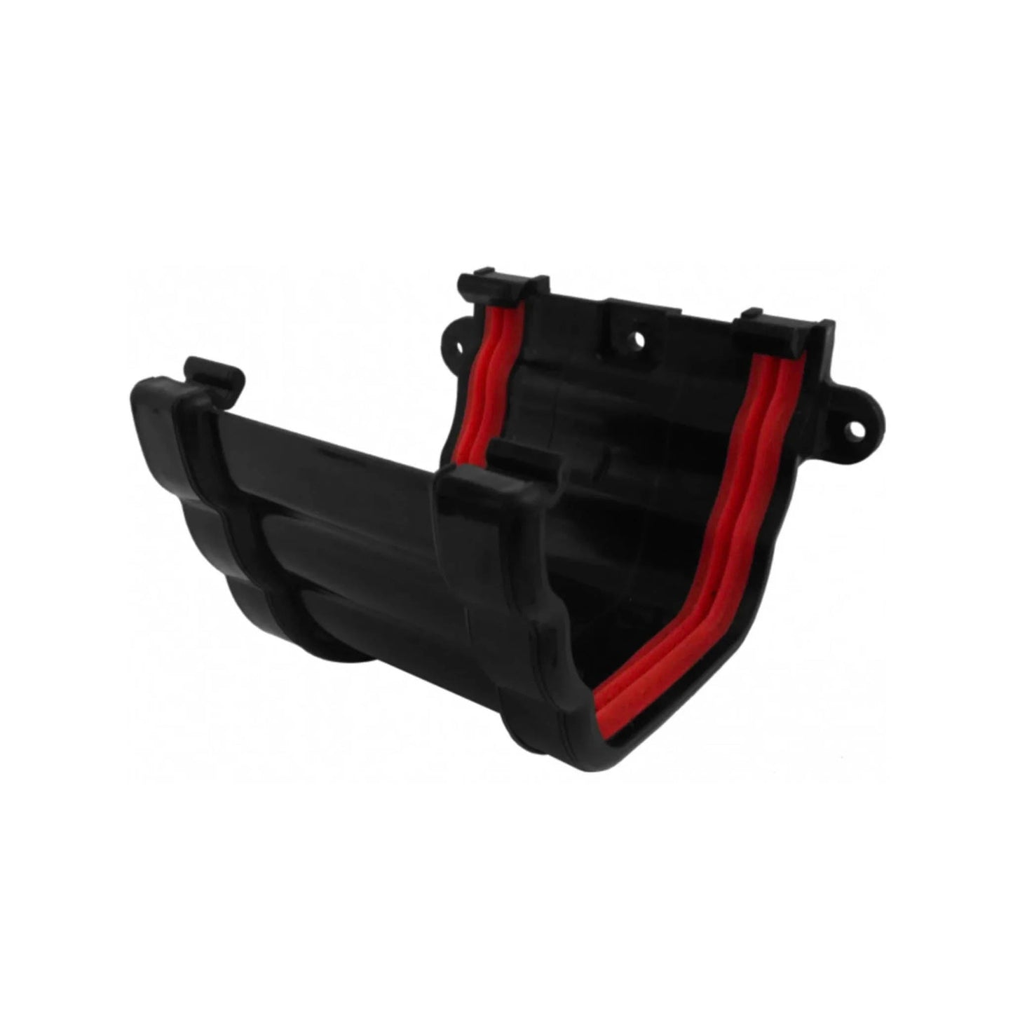 Black Ogee Gutter Union Connector - Transtools Online