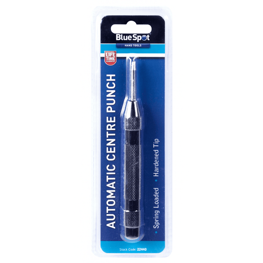 Blue Spot Automatic Centre Punch Hardened Tip