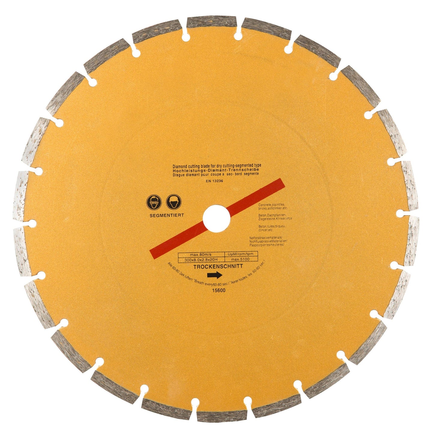 Blue Spot General Purpose Segmented Diamond Blade 300mm - 12in