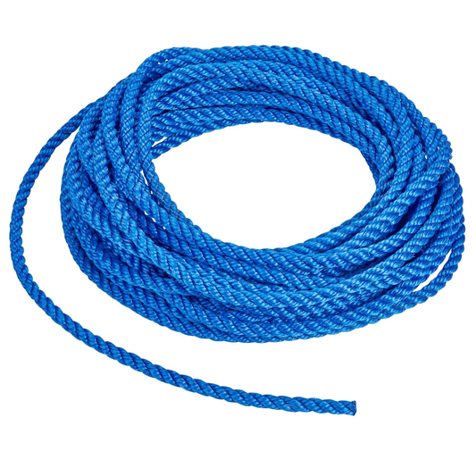 Blue Spot Polypropelene Rope 8mm - 15 Metre Coiled