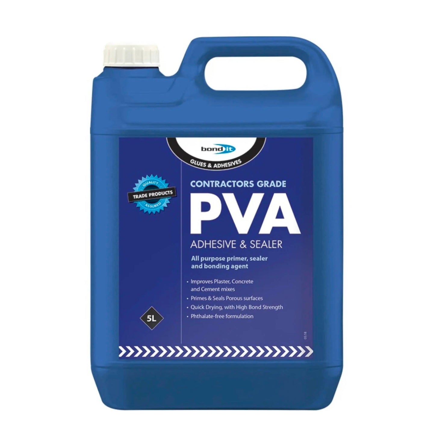 Bond-It Contractors PVA Adhesive And Sealer 5 Litre