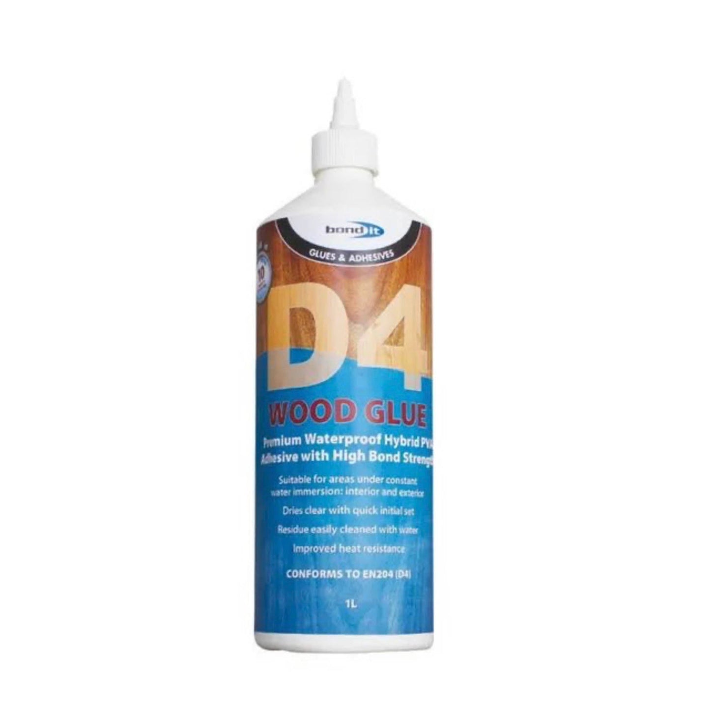 Bond - It D4 Premium Waterproof Wood Glue - 1 Litre - Transtools Online